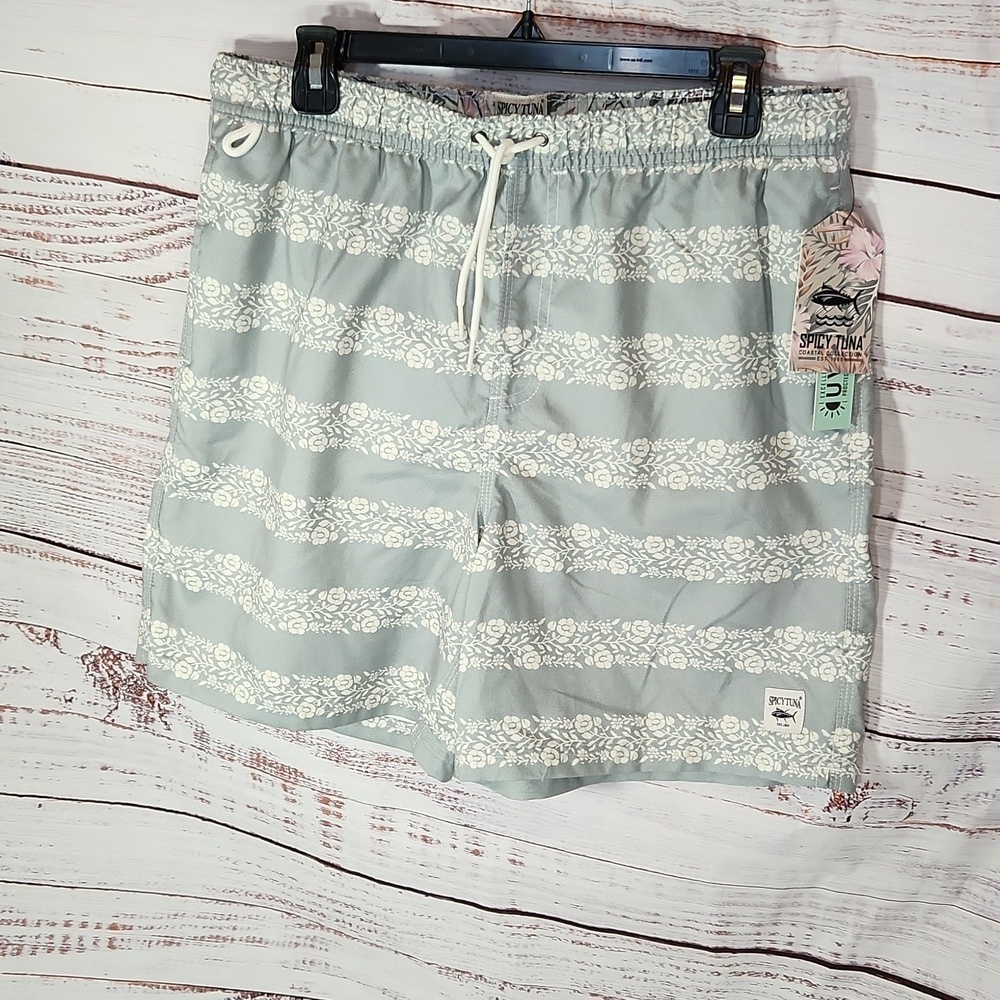 NWT Spicy Tuna men's swim trunks
